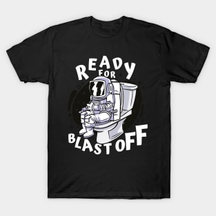 Galactic Restroom Countdown T-Shirt